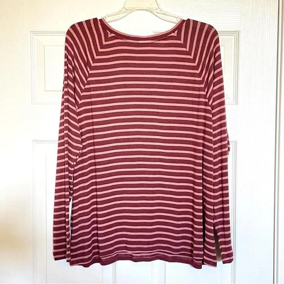 CAbi 4198 Scoop Tee Top Red Pink XL - Picture 6 of 9